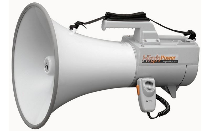 肩帶式喊話器(大型)   ER-2230W(附汽笛訊號音)