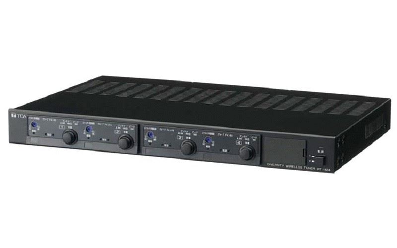 UHF 四頻道無線麥克風接收器   WT-1824